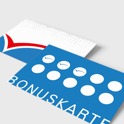 Stempelkarte drucken lassen | flyerwire